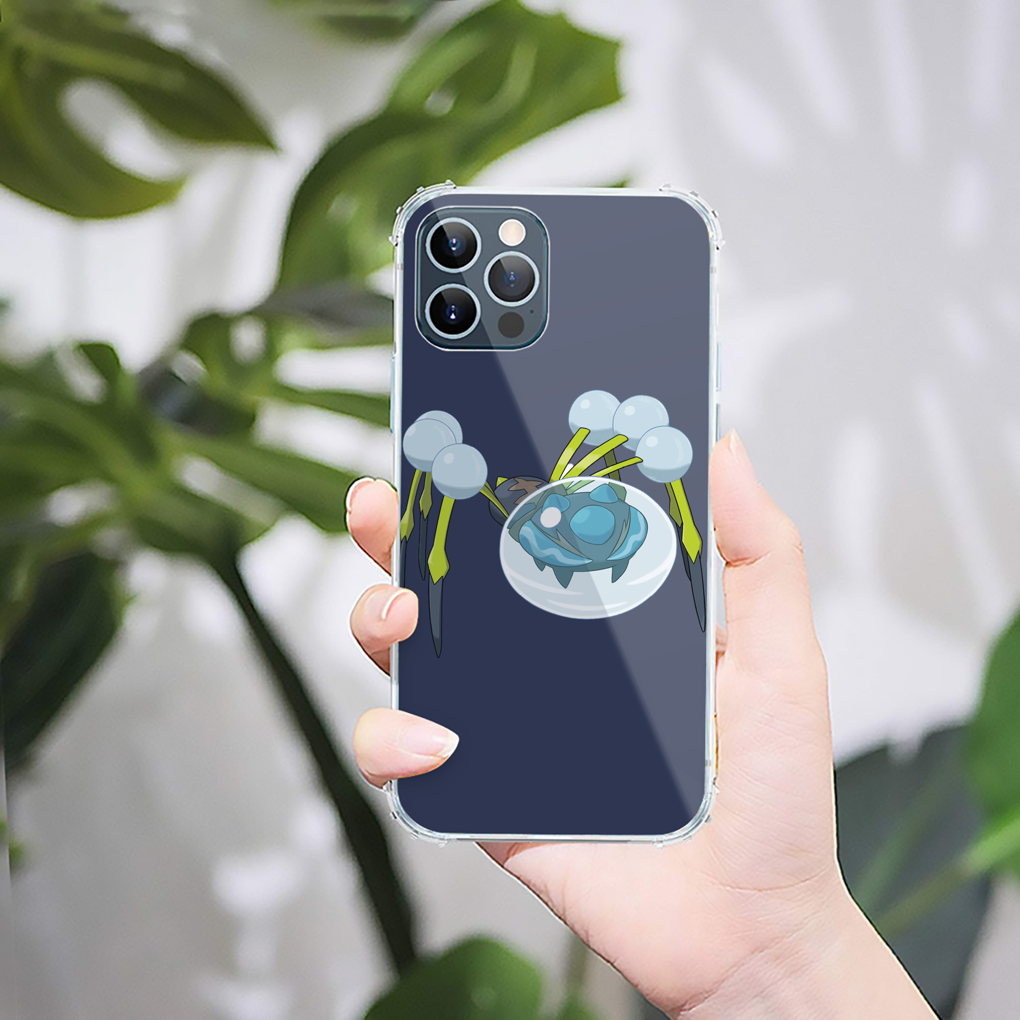 （画像用） ポケットモンスター Pokémon 【iPhone 12シリーズ対応】透明スマホケース（クリアソフトケース）